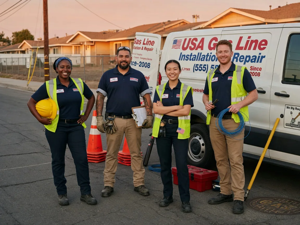 Gas Line Installation company in Jasper, MN